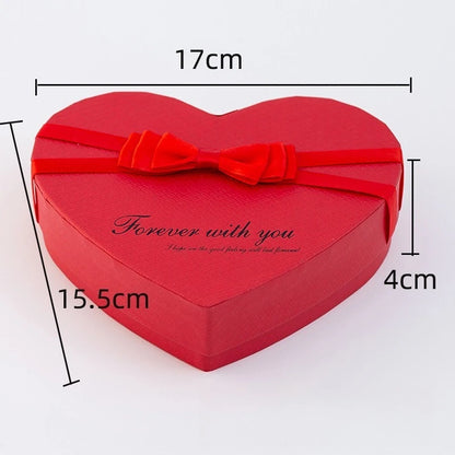 Soap Flower Heart Shaped Rose Gift Box Valentine's Day Mother's Day Gift Rose Creative Birthday Gift