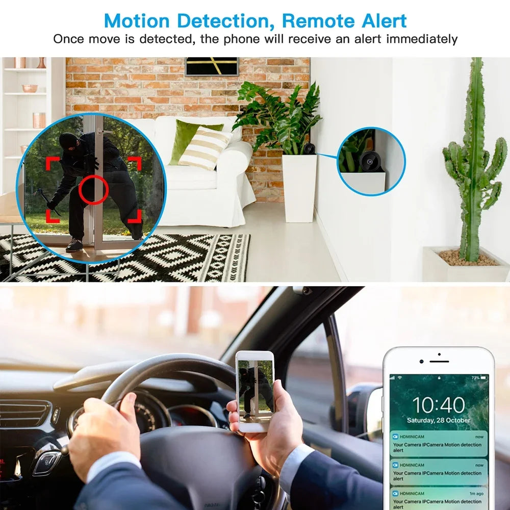 A9 Mini WiFi Camera Remote Wireless infrared 720p HD Voice Recorder Video Camcorder Night Vision Home Security Surveillance Cam
