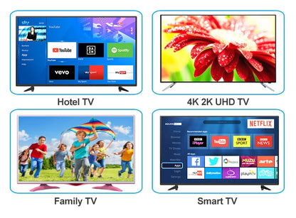 LED 85 Inch Big Size Frameless 4K Smart TV Multi-language Wifi Online Television for Home Office