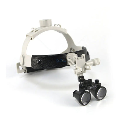 GISTARMED 2.5X/3.5X Dental LED Light Lamp Binocular 5W Adjustable Spotlight  Headlamp For Surgical Headlight