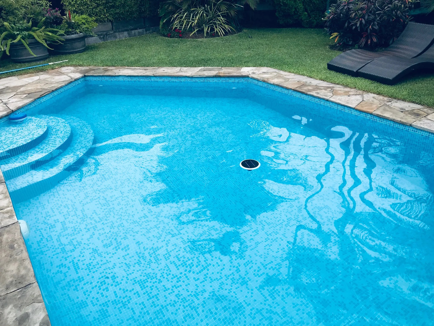 Solar Pool Purifier Ionizer Water Filter 85% Less Chlorine Prevent Algae Keeps Pool Clear Up To 15,000 Gal