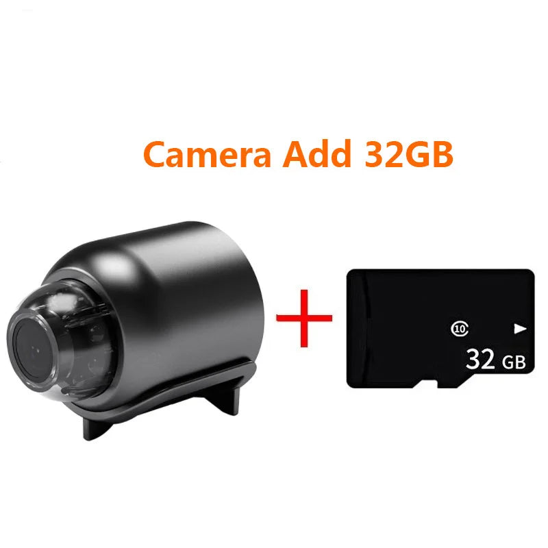 X5 Camera 1080P HD Wifi Wireless Night Vision Motion Detection Video Camera Home Security Camcorder Audio Video Recorder