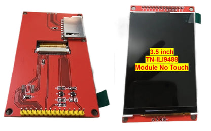 IPS HD 3.5 inch SPI serial LCD module 480*320 TFT module ILI9486 ILI9488 wide view 4 wire Touch panel 65K color adapter