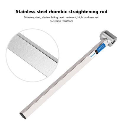 TOOPRE Bicycle Rear Derailleur Hanger Alignment Gauge Aluminium Alloy Straighten Tool for Mountain Road Bike 20-29'' Wheel
