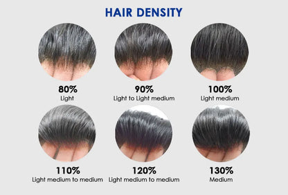 Australia Toupee Men Lace and PU Base Breathable Men's Wig For Men Capillary Prosthesis Replacement Natural Hairline System
