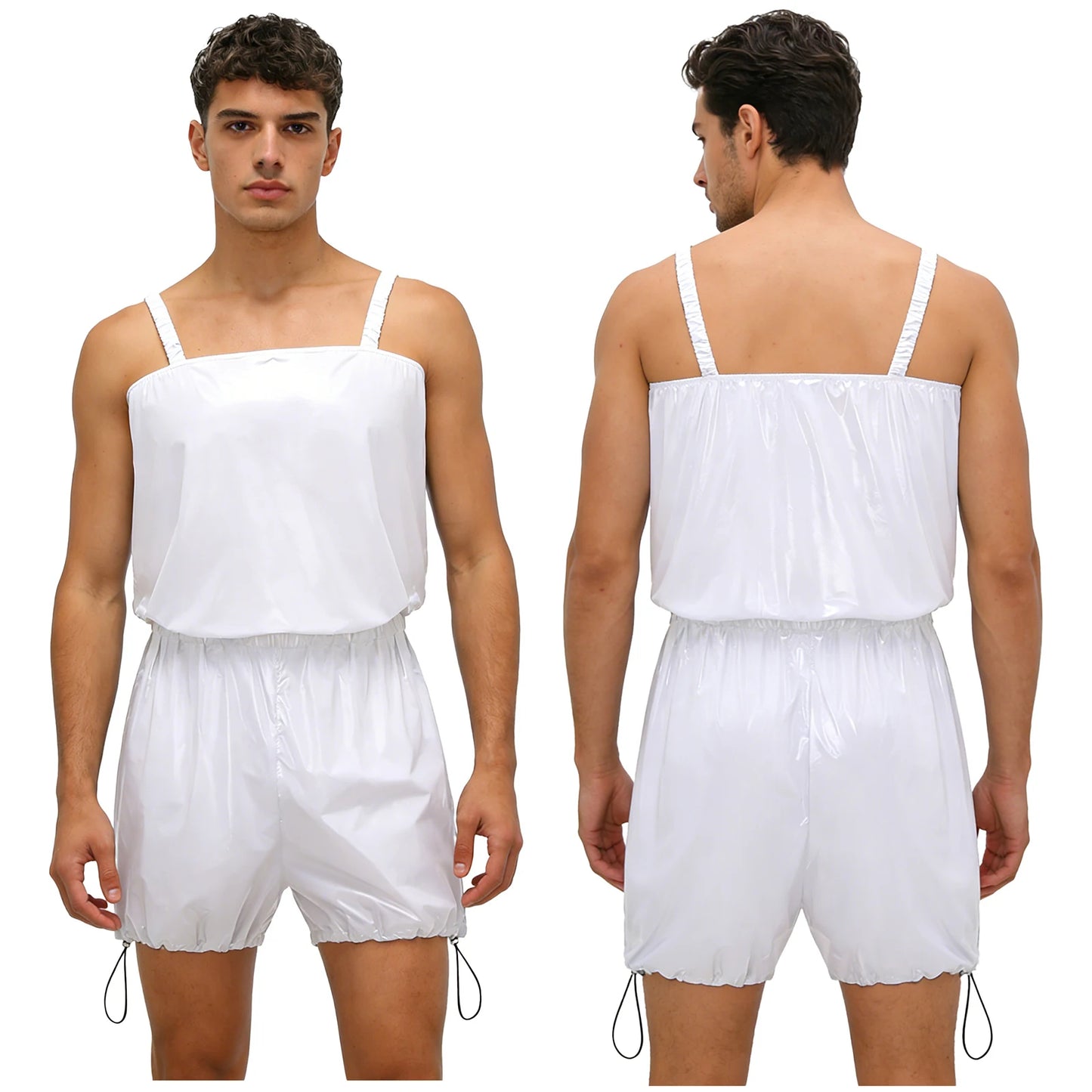 Men Women Waterproof Bodysuit Washable Leak-proof Diaper Cover Swimwear Clubwear Elderly Alzheimer Bedridden Adaptive Clothing