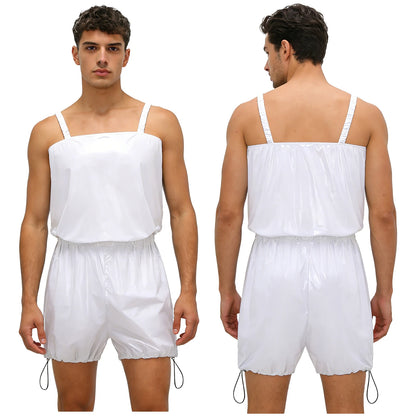 Men Women Waterproof Bodysuit Washable Leak-proof Diaper Cover Swimwear Clubwear Elderly Alzheimer Bedridden Adaptive Clothing
