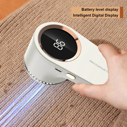 Electric Lint Remover Electric Pellet Fluff Remover Digital Display Debobbler Clothes Shaver Multifunction for Clothes Sweater
