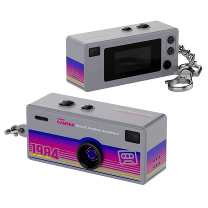 Magecam Thumb Keychain Camera 0.96inch Mini Action Camera Retro Support Memory Card 1080P Very Small Camcorder Video Recorder