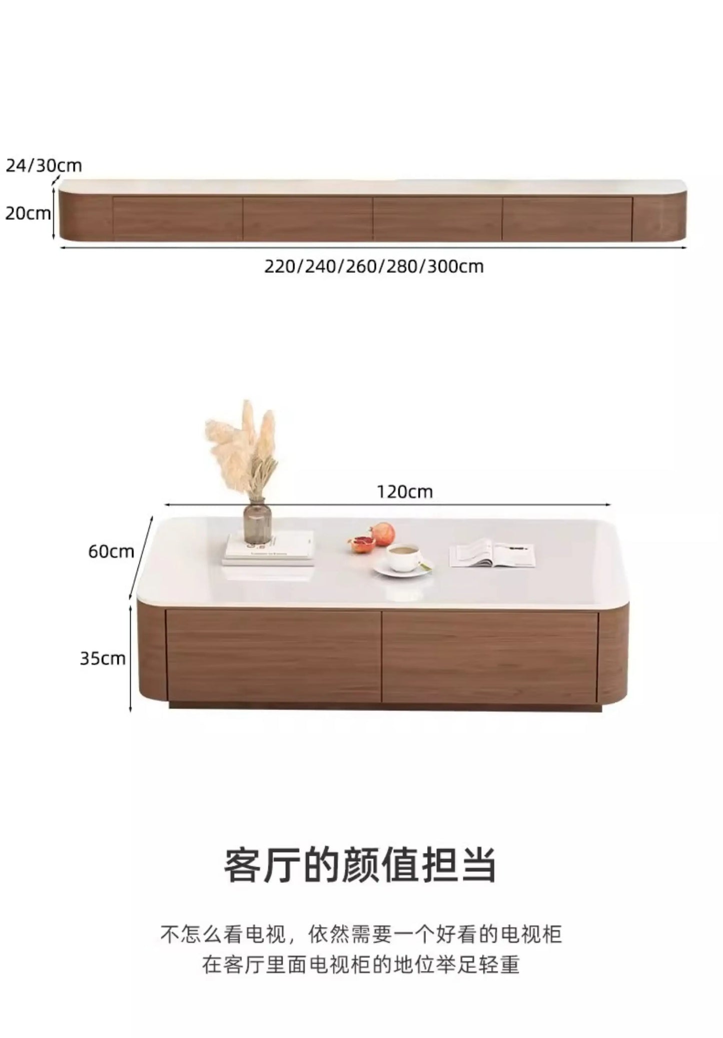 Italian Modern Tv Cabinet Durable Wall Mounted Premium Beauty Tv Cabinet Classic Space saving Meubles De Maison Furniture Home