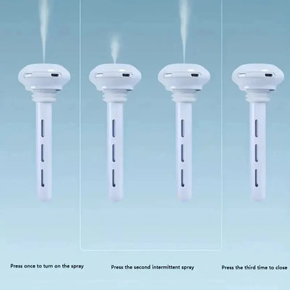 Super Quiet Portable Mist Humidifier Adjustable Length for Office Bedroom Car TravelNo Water Bottle Needed Enhances Air Moisture