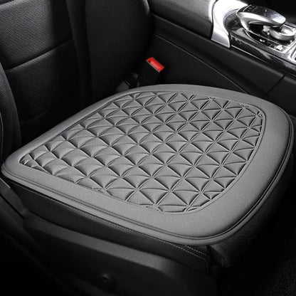 3D Suspended  Car Seat Cushion with Embossed Pattern,Separate Bottom Seat Cushion and Back Cushion Fit for Most Cars