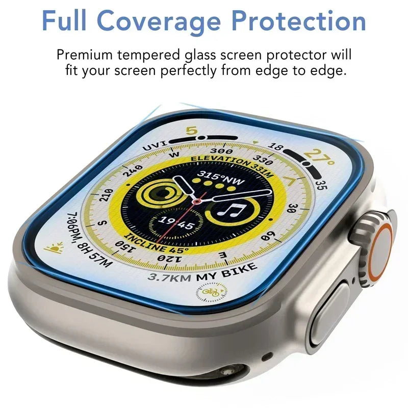 1/2/3/4/5PCS Screen Protector For Apple Watch Series 10 9-8-7-6 5 Se 42-46mm ultra2 49mm 41mm-45mm-40mm-44mm 3D Film Accessories