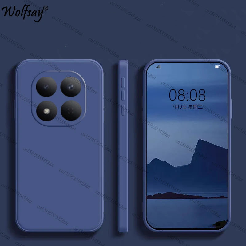 Case For Redmi Note 15 Pro Case Original Liquid Silicone Back Case Redmi Note 15 Pro 5G Cover For Redmi Note 15 Pro Plus Funda