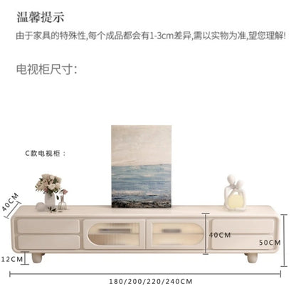 Simple Small Tv Stand Light Color High Gloss Entertainment Tv Stand Floor Movable Mobili Soggiorno Moderni Home Furniture