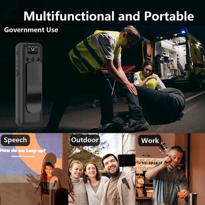 1080P HD Mini Camera Portable Small Digital Video Recorder Surveillance Camcorder Night Vision Video Police BodyCam Infrared