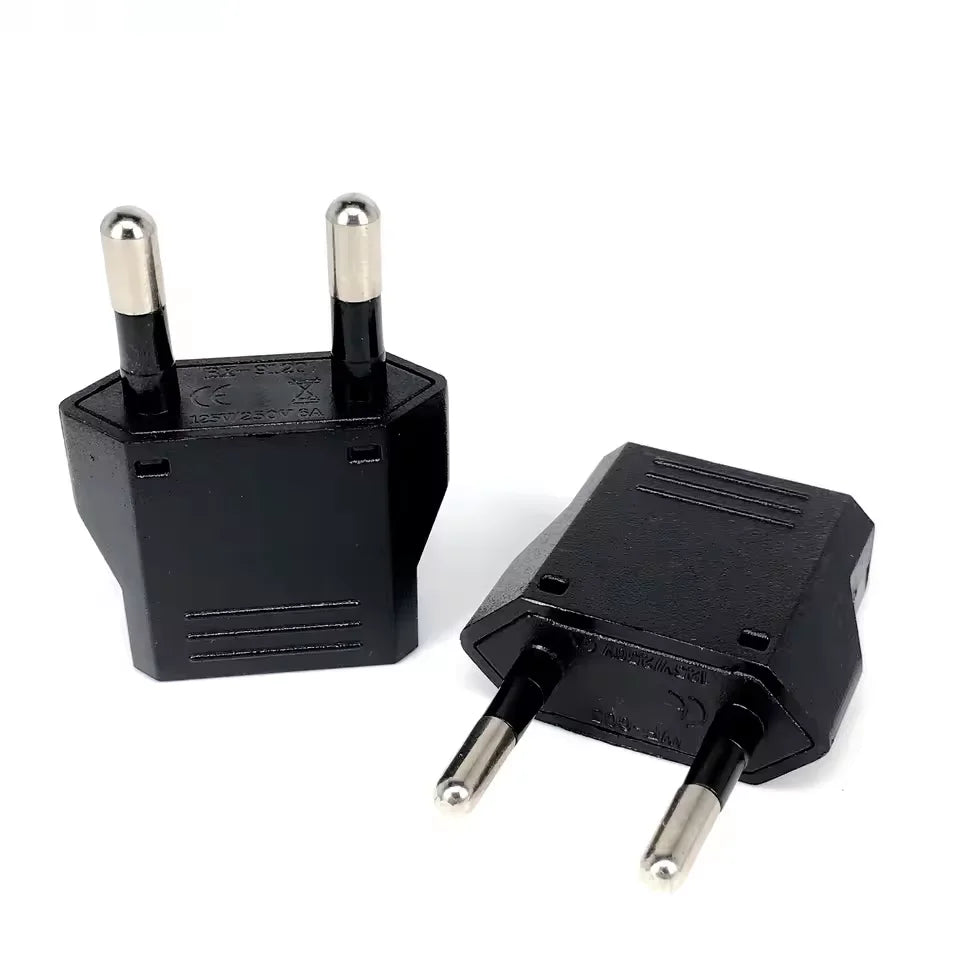 Portable EU KR Plug Converter Power Sockets AC Outlet Euro KR Plug Travel Adapter US to EU Plug Adapter Universal Travel Adapter