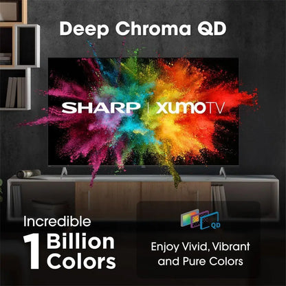 4TC85HP7050U 85 inch Class Aquos QLED 4K Ultra HD Xumo Smart TV
