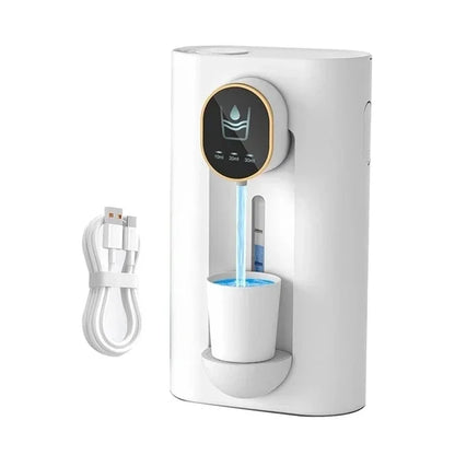 New Mouthwash Dispenser Fast Induction Mouth Rinser with Magnetic Cups Care Liquid Container Mouthwash Machine