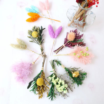 Mini Bouquet Diy Flower Decoration Dried Flower Bouquet Valentine's Day Mother's Day Home Decoration Gifts Weddings Event