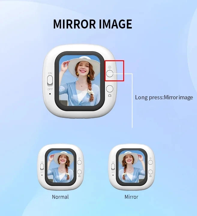 Magnetic Mobile Phone Rear Camera Selfie Video Camera Wireless Magnetic Mobile Phone Vlog Mini