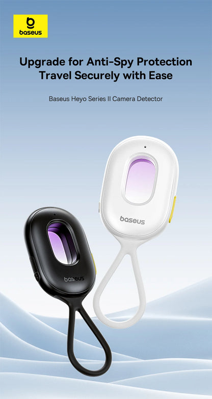 【New】Baseus Camera Detector Intelligent Hidden Camera Signal Gadget Security Alarm Anti Spy Candid Peeping Protection Detector