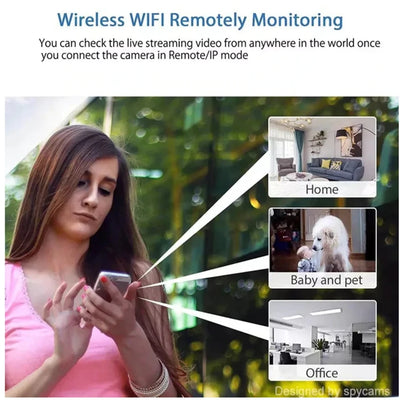 X5 Camera 1080P HD Wifi Wireless Night Vision Motion Detection Video Camera Home Security Camcorder Audio Video Recorder