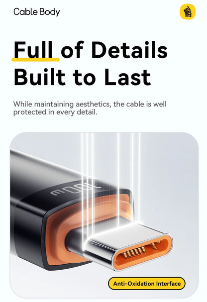 Essager Car Spring Type C Cable  For iPhone 16 15 Xiaomi Samsung 100W PD Fast Charging For Macbook iPad Type C to Type C Cable