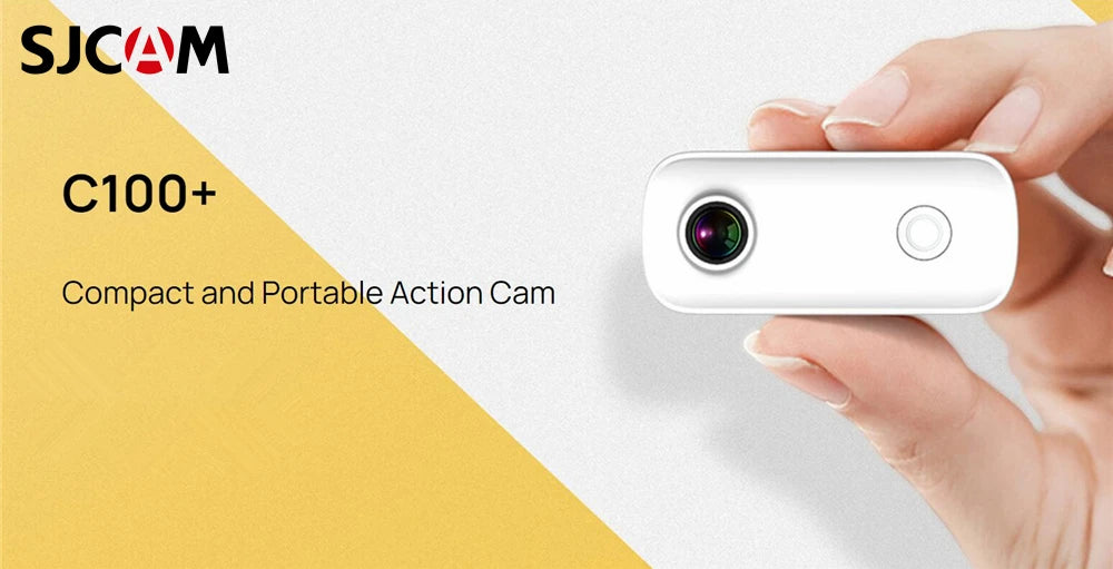 SJCAM C100 Plus Action Camera 4K 30M Waterproof 2.4G WiFi Action Sport action cam EIS bicycle helmet motorcycles