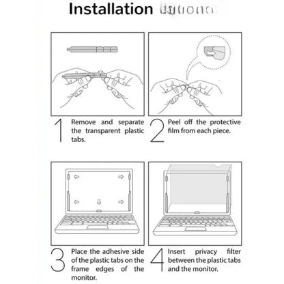 Anti-spy Privacy Film For Laptop 14 15.6'' (16:9) Screen Protector Notebook PC Computer Anti-peep Filter Matte Anti-Glare Film
