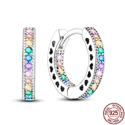 Hot Sale 925 Sterling Silver Spring Zircon Sunflower Stud Earrings For Women 2023 Trending Fashion Jewelry mother's day gift