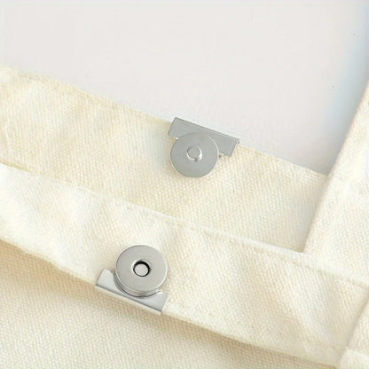 8-Piece bag snap accessories magnetic buckle, bag snap hidden button seam-free button snap
