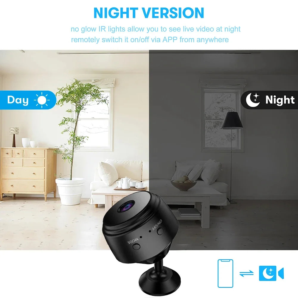 A9 Mini WiFi Camera Remote Wireless infrared 720p HD Voice Recorder Video Camcorder Night Vision Home Security Surveillance Cam
