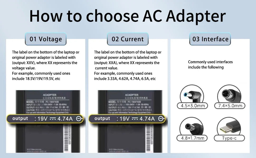 19V 2.37A 45W 3.0*1.1MM Laptop Adapter Charger For Acer Aspire S7 391 V3-371 Switch12 PA-1450-26 A13-045N2A 547H Chromebook 11