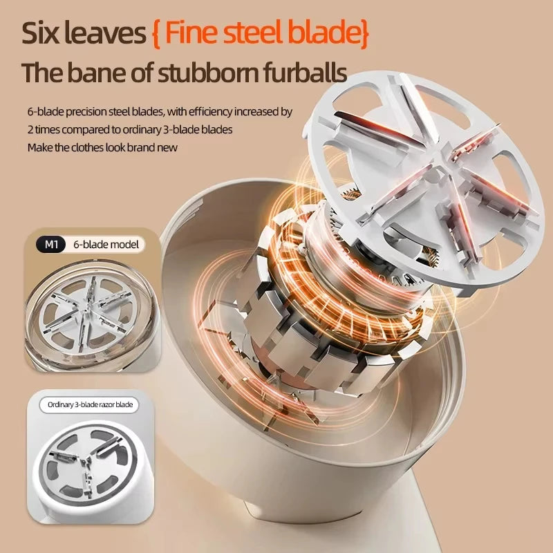 Electric Clothing Shaver Portable Garment Fabric Professional Lint Remover USB Charging Suitable for Sweaters Pants Cushions