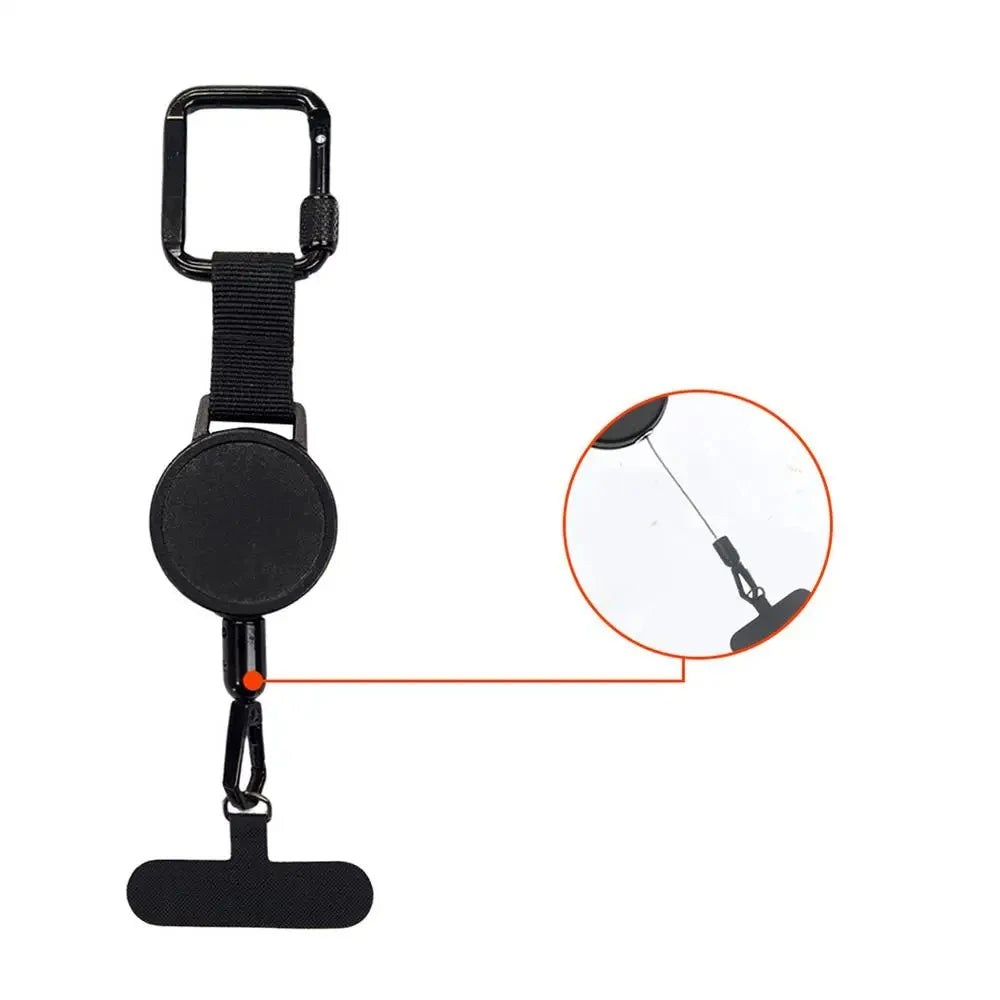 Retractable Anti-Theft Phone Holder Cellphone Lanyard Xyun Strap Smartphone Safety Tether Belt Clip Cellphone Lanyard for Travel