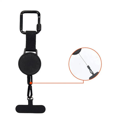 Retractable Anti-Theft Phone Holder Cellphone Lanyard Xyun Strap Smartphone Safety Tether Belt Clip Cellphone Lanyard for Travel