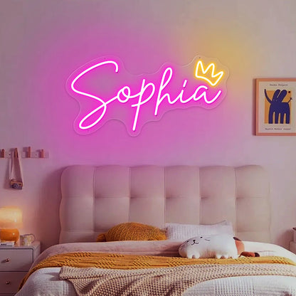 Custom Led Name Sign Gift for Kid Custom Name Signs Teenage Gift Led Neon Sign for Wall Decor Bedroom Decor Personalized Gifts