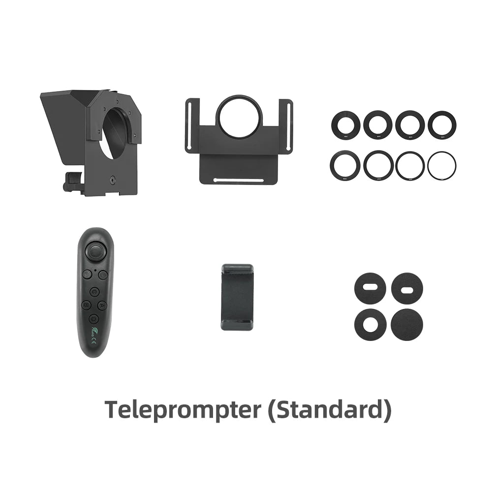 Ambitful Phone and DSLR Recording Mini Teleprompter Portable Inscriber Mobile Teleprompter Artifact Video With Remote Control