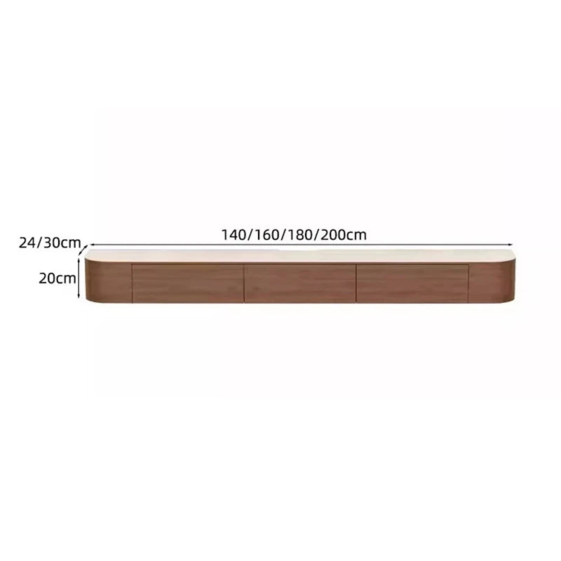Italian Modern Tv Cabinet Durable Wall Mounted Premium Beauty Tv Cabinet Classic Space saving Meubles De Maison Furniture Home