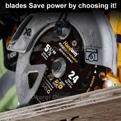 4/5/5.5/6/6.5/7.25 Inch Energy Saving Lithium Saw Blades Energy Efficient Lithium Wood Cutting Circular Saw Blade Woodworking