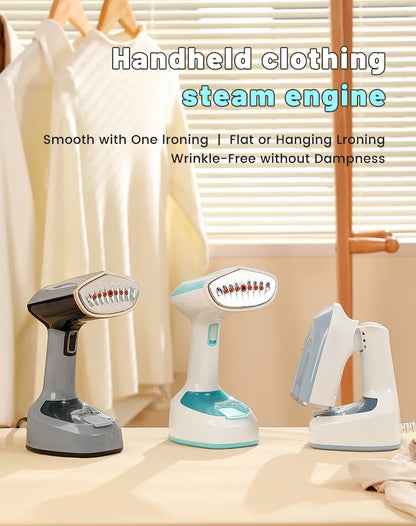 1500W Garment Steamers Fold Hand Holding Ironing Machine Fast-Heat Household Steam Handheld Fabric Steamer for Home Travelling