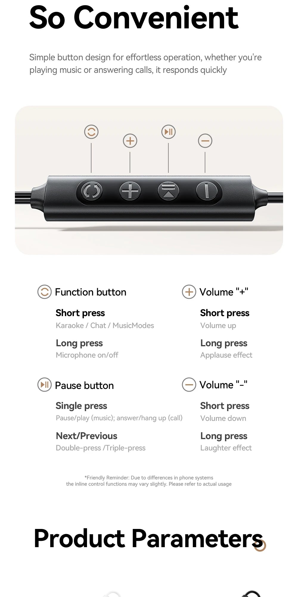 Essager Type-C Karaoke Earphones With Built-in Sound Card HiFi Stereo Music Wired Earbud Headset With Mic for Singing/Live/Game