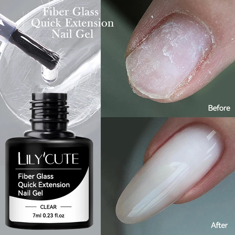 LILYCUTE Ancora Red Autumn Winter Gel Nail Polish Semi Permanent Soak Off UV LED Gel Varnish Manicure Nail Supplies