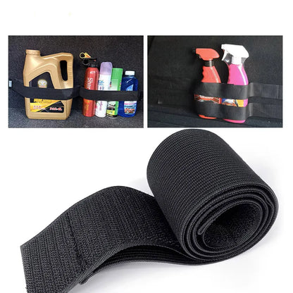 Car Trunk Organizer Black Magic Tapes Car Accessries Fixing Belt Storage Bag Tapes Fixed Auto Interior Storage and Organization
