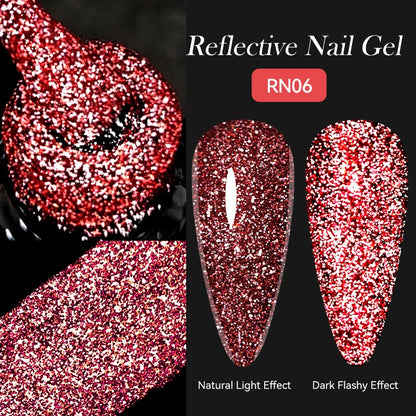LILYCUTE Nude Crystal Rubber Base Gel Nail Polish Natural Color Semi Permanent UV Gel Soak Off Self Leveling Nail Gel Varnishes