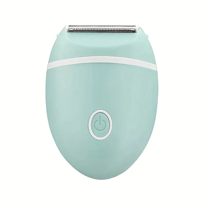Battery powered, stainless steel blade electric shaver, multifunctional full body hair removal