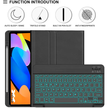 Tablet Case for Lenovo Xiaoxin Pad 11 lnch 2024 2025,Detachable  Keyboard Case for Lenovo Tab M11 / Idea Tab 11" with Pen Slot