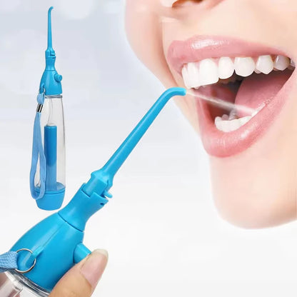 Non-Electric Portable Oral Irrigator Teeth Cleaner Water Jet Flossing Tooth Health Household Device