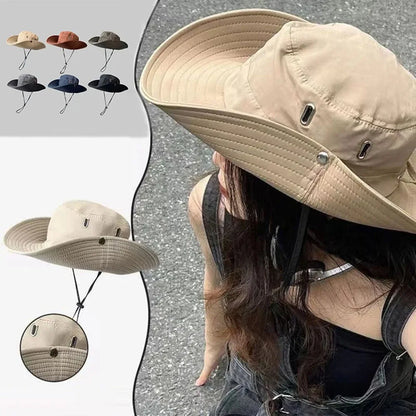 Men's AND WOMEN'S Waterproof Camping Hats, Outdoor Ande Hats, Suffolk Fishing Hats, UV Protection, Hiking and Canada, Summer